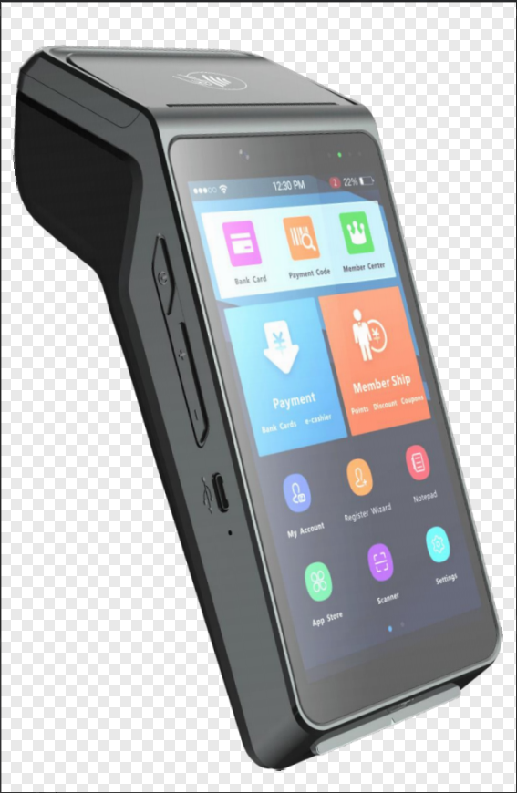 Handheld Mini POS Terminal with Dual SIM Cards and EMV/PCI Certification All In One POS System