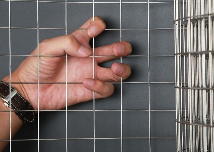 Building 6mm Wire Mesh Panels Ss316 Silver Galvanised