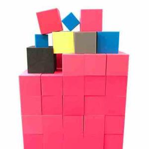 China High Density Kids Playground Parts , Trampoline Foam Cubes Bulk wholesale