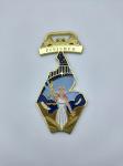 Electroplating Zinc Alloy Medal Statue Of Liberty Printed For Sporting Events