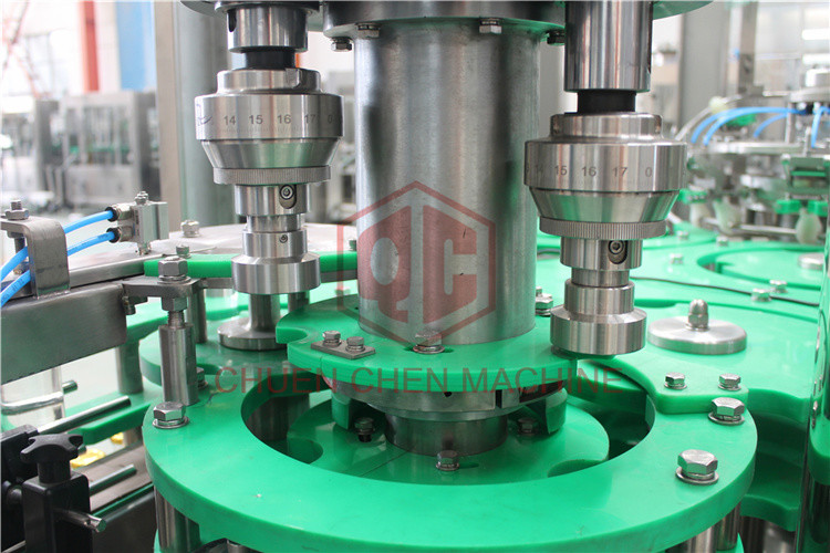 Small Scale Hot Juice Filling Machine Glass Bottle Water Capping Line