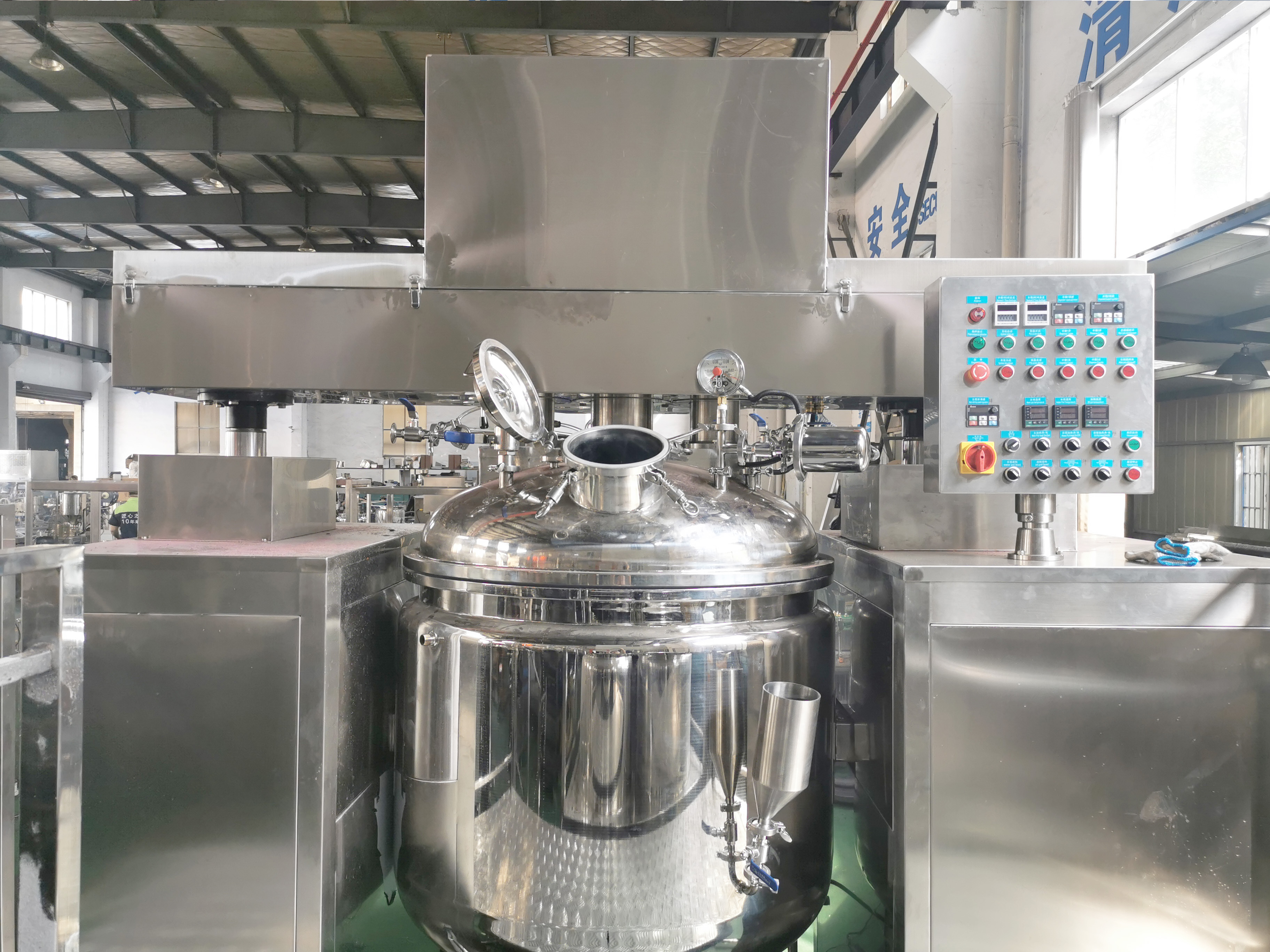 High Shear Homogenizer Toothpaste Making Machine Automatic Toothpaste Production Line