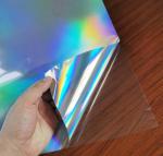 3D Cat Eye Film Photo Cold Laminated Film, Transparent Three-dimensional Home