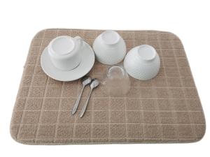 China Absorbtion Microfiber Dish Drying Mat wholesale