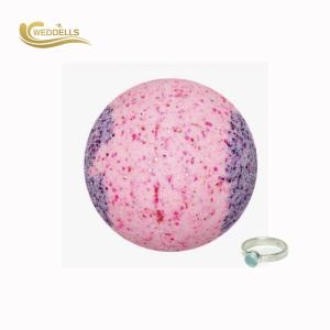China Bath Bombs Jewelry Rings Inside Bath Fizz Gift Surprise Bubble Color wholesale