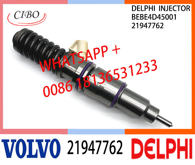 21947762 BEBE4D45001 Fuel engine Diesel Injector 21947762 BEBE4D45001 E3.18 for VOL (REN-AULTT) MD9 3503
