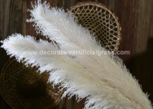 China Eco-Friendly Preserved Fresh Flowers Silk Pampas Grass Wedding Bouquet wholesale