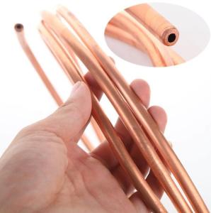 China Custom Size Insulated Copper Pipes 15mm Tube 3/8&quot; for Air Conditioners Sample Free wholesale