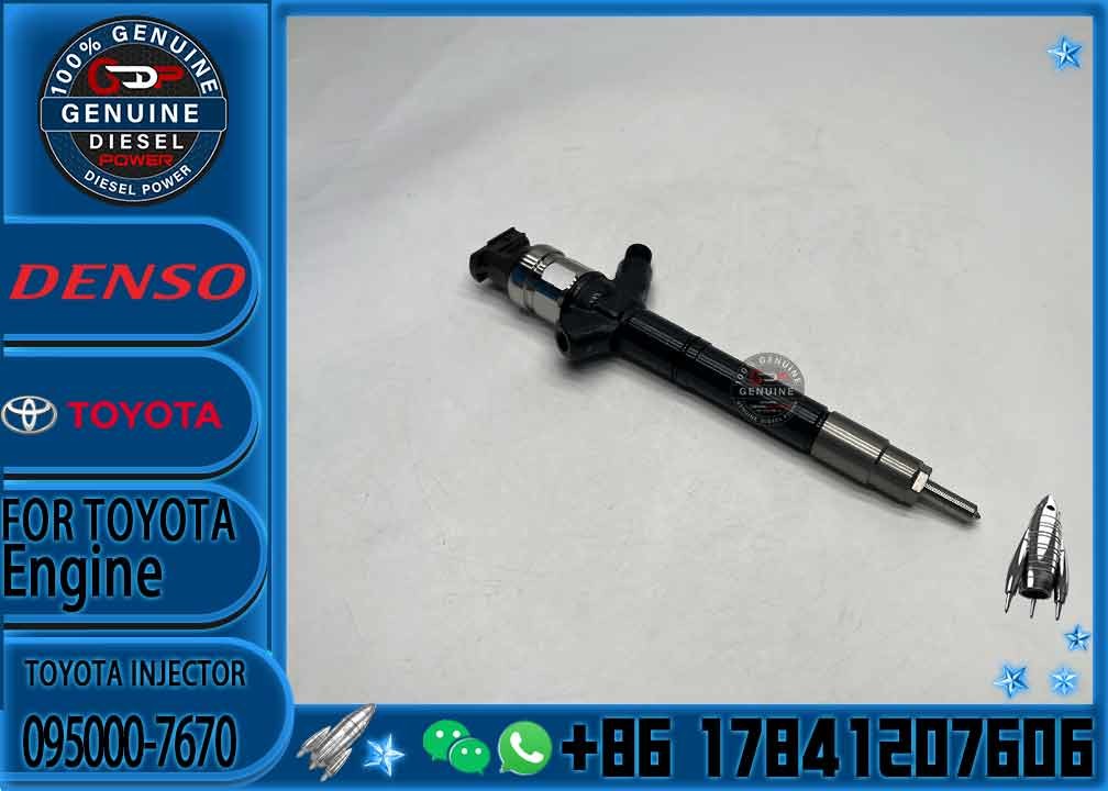 High Quality Common Rail Fuel Injector 095000-7670 23670-09280 095000-7600 095000-7610 095000-7630 095000-7240