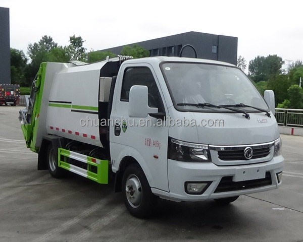 Dongfeng Compression Truck Diesel Fuel Type Euro 4 Emission Standard Perfect for Underground Garages