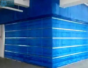 China Corrosion Resistance AC380V 6m/Min Fireproof Garage Door wholesale