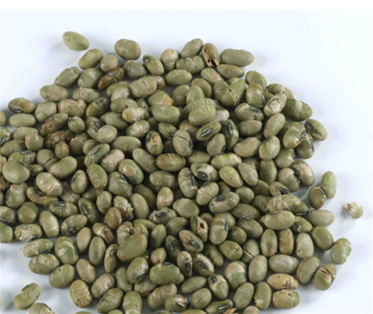 Semi Soft Roasted Bean Snacks Salted Green Pea Roasted Edamame Snack