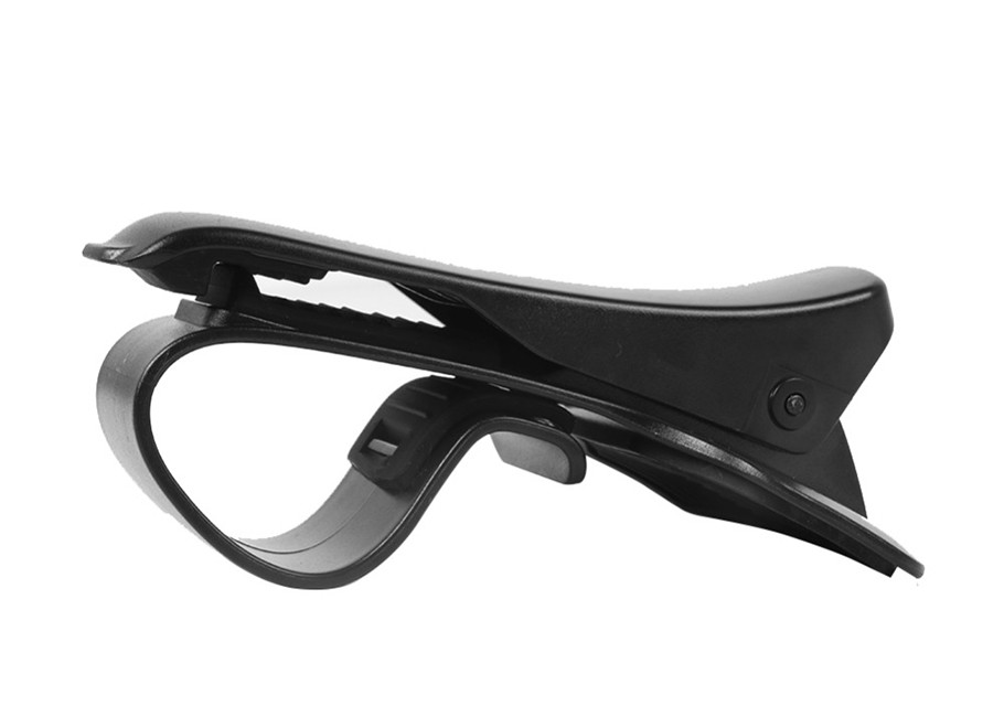 ABS Adjustable Phone Holder Dashboard Mounted Easy Operation Black White