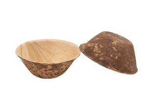 China Customized Biodegradable Wooden Disposable Bamboo Bowl For Wedding wholesale