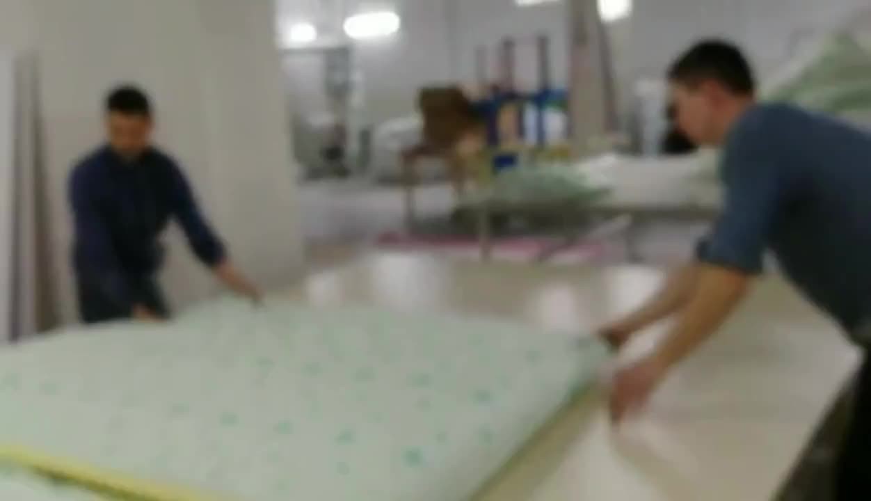 Sleeping Comforter Bedding Quilt Production Line industrial quilting machines 2800mm