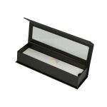 Private Label Fake Nail Packaging Boxes Magnetic Closure With Clear Pvc Window