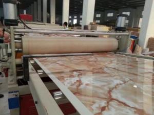 China Sjsz80 / 156 Sheet Extrusion Plant PVC Imitation Marble Board Making wholesale