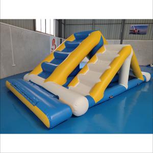 China Commercial Inflatable Ladder With 0.9mm PVC Tarpaulin For Water Sport Games wholesale