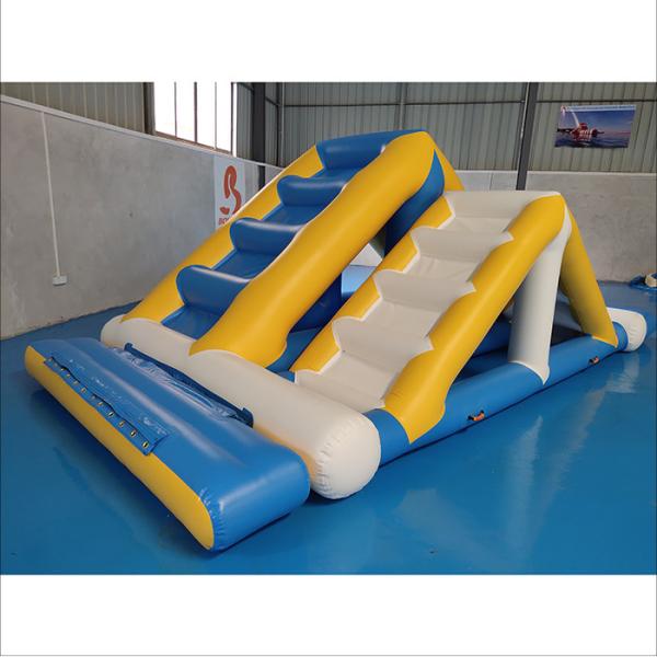 Commercial Inflatable Ladder With 0.9mm PVC Tarpaulin For Water Sport Games