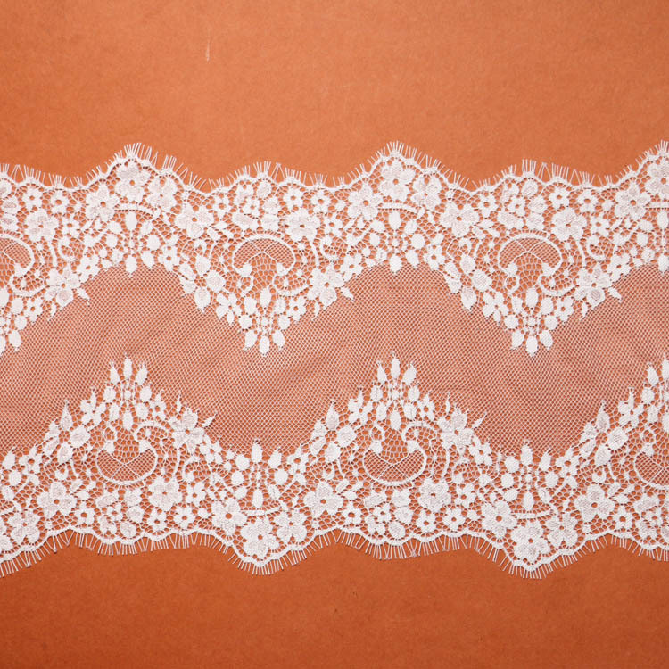 Good Quality Crochet Eyelash Lace Edge for Dress Double Side