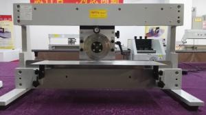 China Economical Manual V-Groove Cutting Machine With Circular Balde Moving wholesale