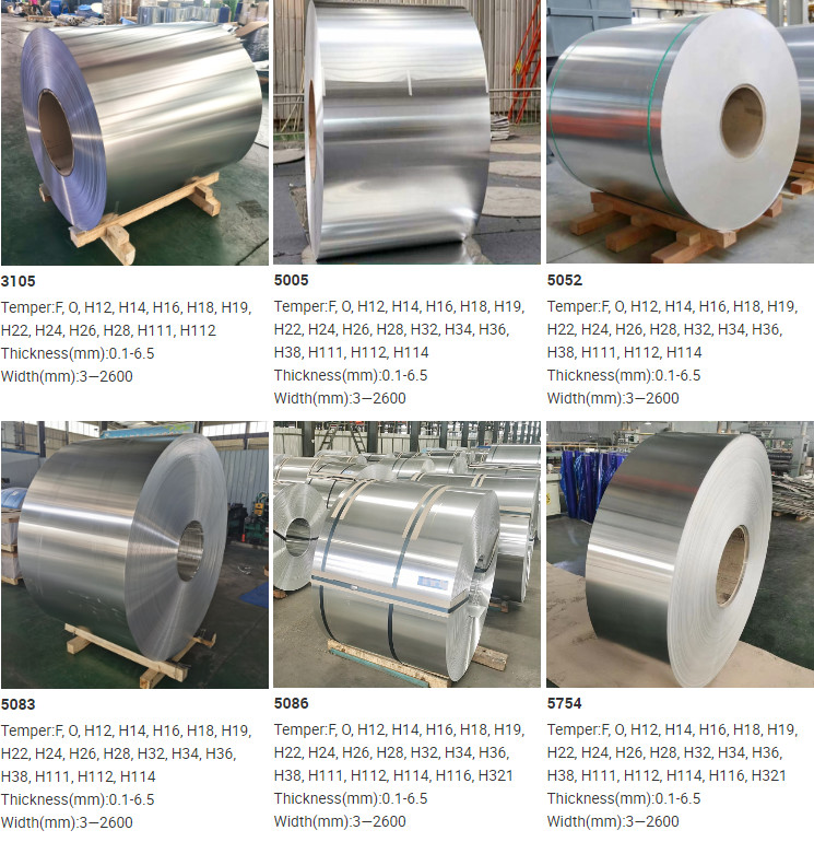 Anticorrosion 3xxx Series 3003 Aluminium Sheet Coil 350mm Thickness
