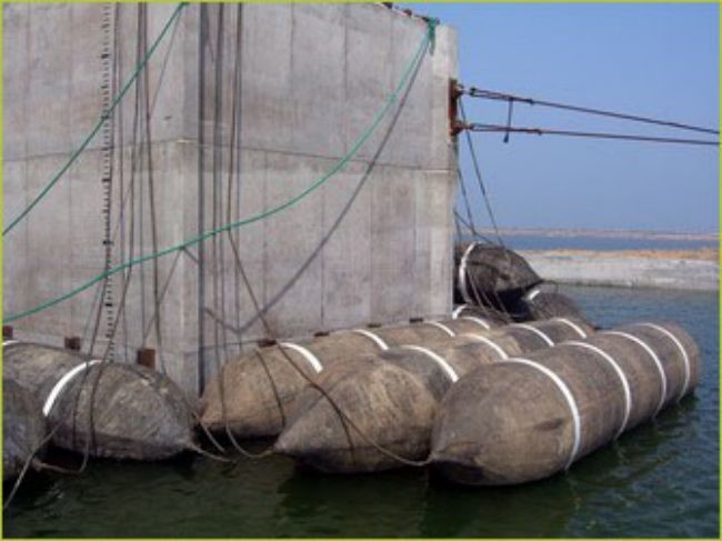 HDG Ship Rubber Airbag Good Bearing Inflatable Boat Launching Anti Explosion