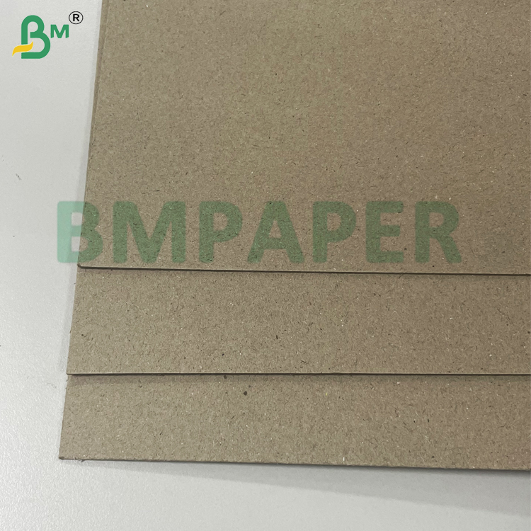 Offset Printing Grey Chipboard 0.8mm 1.0mm For Book Covers & Hardcover File Folders  Recycled Board