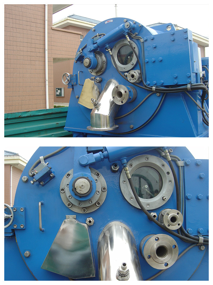 Horizontal Scraper Bottom Discharge Centrifuge Automatic For Starch Concentration