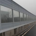 2mm 4x8ft Acrylic Railway Sound Barrier Noise Reducing Fence