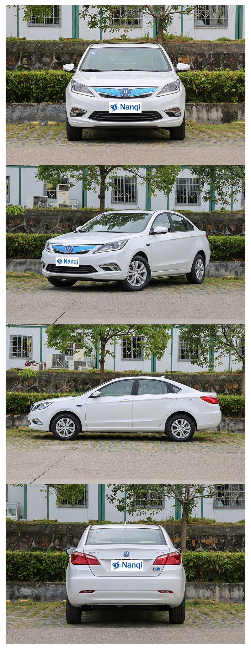 Changan EADO EV 460 New Energy Electric Car 4 Doors 5 Seats Notchback