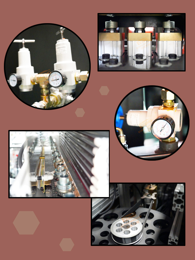 SMC Plastic PET Bottle Making Machine DELTA PLC Control