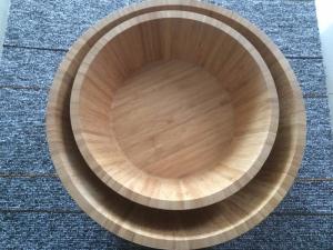 China hot sale bamboo fruit bowl with high quality and eco-friendly bamboo fruit bowl wholesale