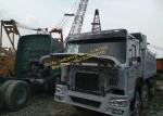 Used Dump Truck HOWO 375 dump truck White color 12 wheels Africa construction