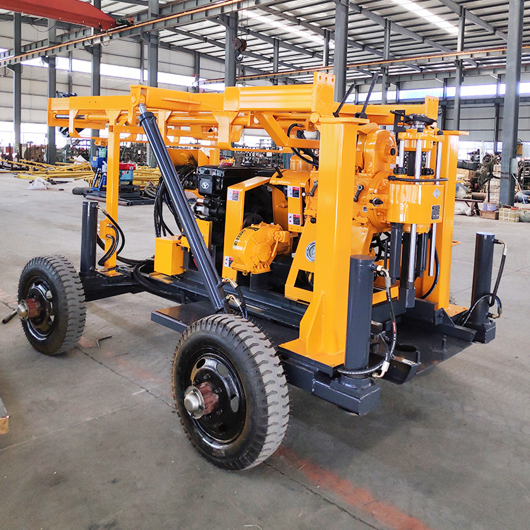 Large Torque 200meter Waterwell Drilling Rig Machine For Rock Hard XYX-200