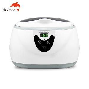 China Digital 40KHz Household 600ml Ultrasonic Jelwery watches Dental Eyeware Cleaner with Degas Function wholesale