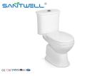Modern European Style Popular Models Gravity Ceramic Toilet Sanitary Ware Two