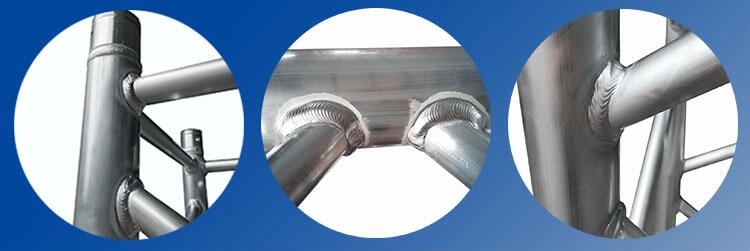 Aluminum Spigot Truss Accessories Hinge Pin Half-Conical and R-Clip for Any Size of Truss