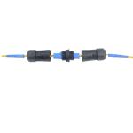 Outdoor Fiber Optic Eextension Cord Adapter Network Cable Connector Waterproof
