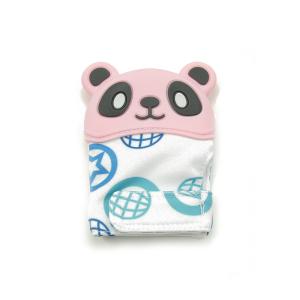 China Multi Colours Hand Glove EN71 Baby Teething Mitten Soft Silicone wholesale