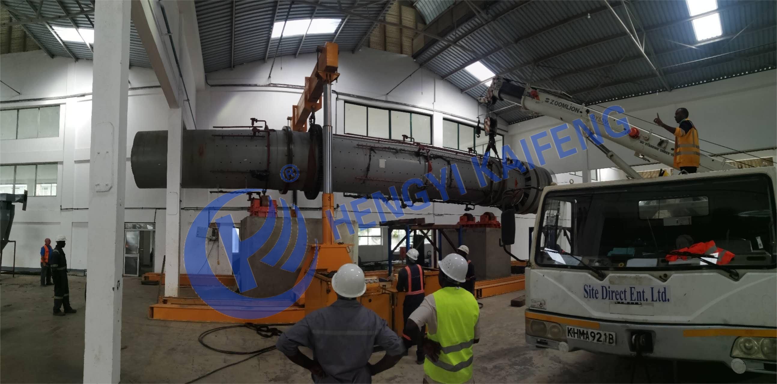 Customized Activated Carbon Production Equipment 1t-2t/H Capacity PLC Control