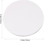 Circle Art Canvas Panels 3mm Thick Acid Free Cotton Blank Oil Painting Canvas