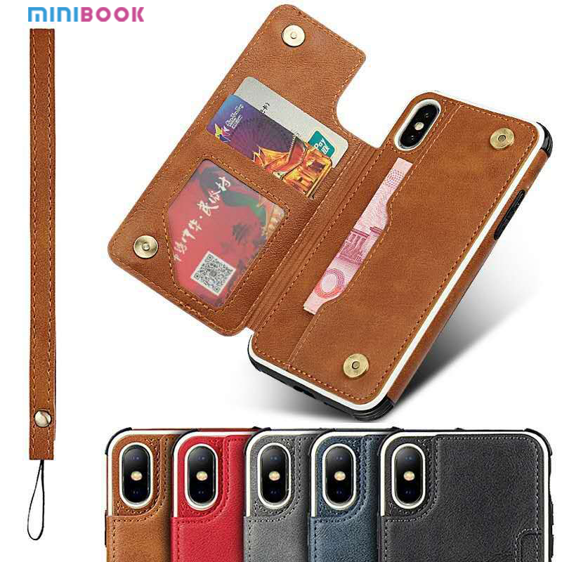 Top Grade Leather Wallet Phone Case for iPhone 13/14 Shockproof and Multi-functional