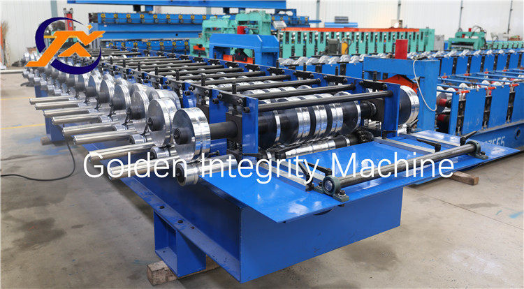 Cusotmized Standing Seam Panel Machine Standing Seam Metal Roof Roll Former