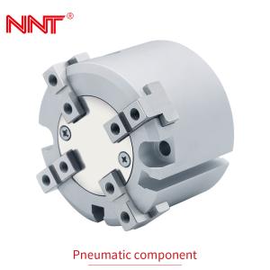 China Repeatability 0.01mm 4 Jaw Pneumatic Gripper Cylindrical Robot Arm wholesale