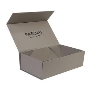 China Flat Pack Collapsible Rigid Box Cardboard Folding Magnetic Paper Box wholesale