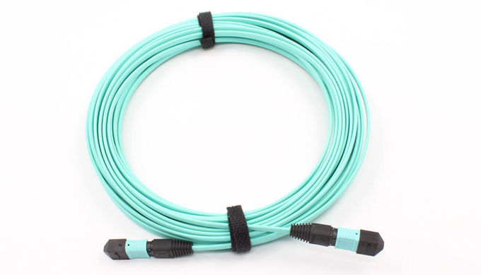FC To MPO Patch Cord Single Mode Splitter Low Insertion Loss Blue Color