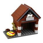 Animals pet dog house MOC farm food gifts accessories models city building