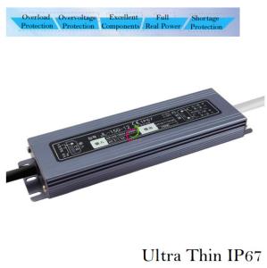 China 12V 150W 12.5A Strip Light Power Supply Ultra Thin IP67 Wash Wall Light wholesale