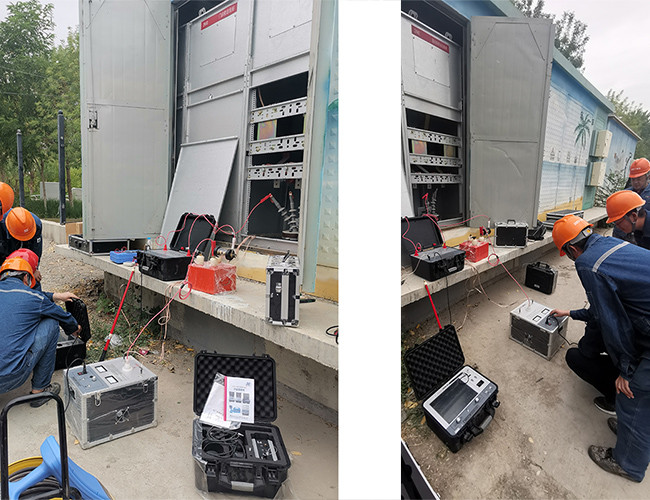 XZH TEST factory supply DC High voltage power supply+Capacitor+Sphere gap for DC withstand voltage